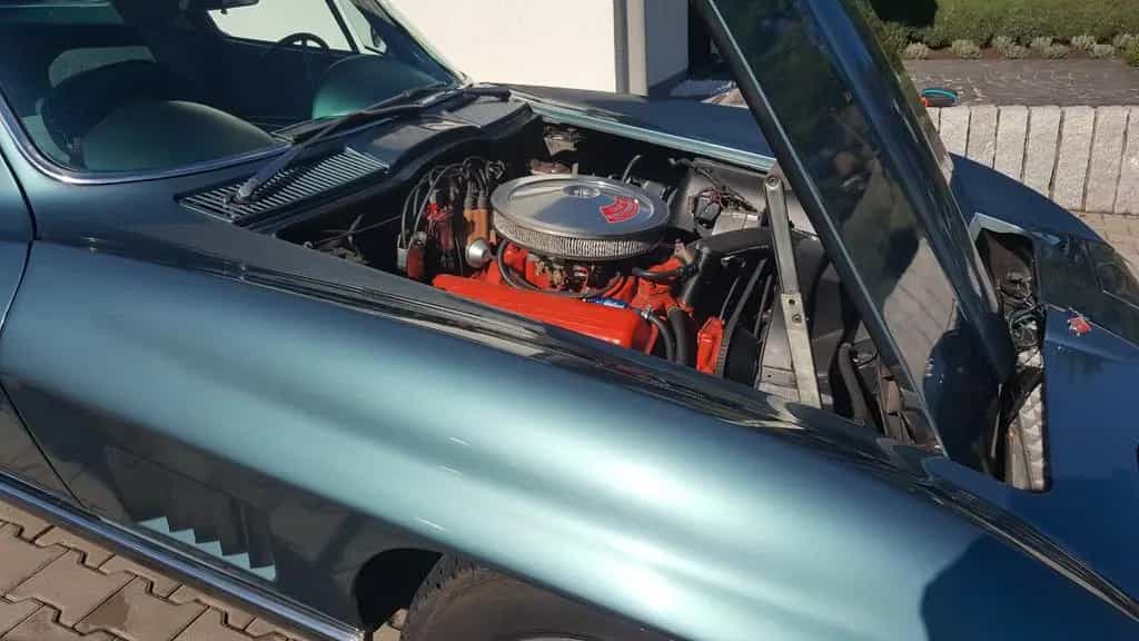 Corvette C2 1967 Coupe Lyndale blue 06/1967-photo-9
