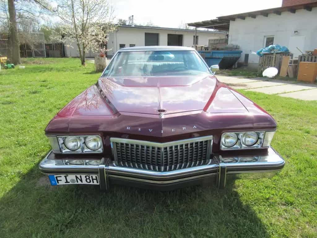 Buick Riviera 7.5L V8 H-Zulassung original 2. Hand 03/1974-photo-1