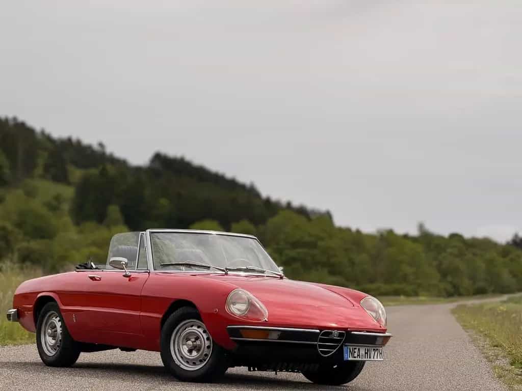 Alfa Romeo Spider Junior 1600 Fastback/H-Kennzeichen/Servic 02/1977-photo-0