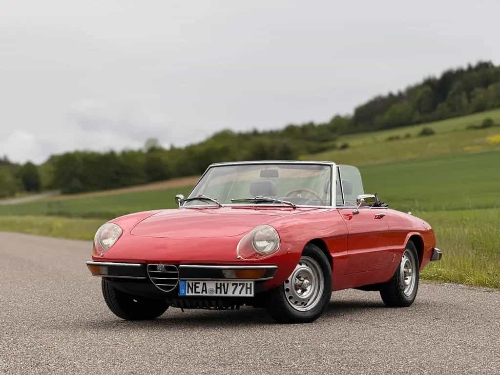 Alfa Romeo Spider Junior 1600 Fastback/H-Kennzeichen/Servic 02/1977-photo-12