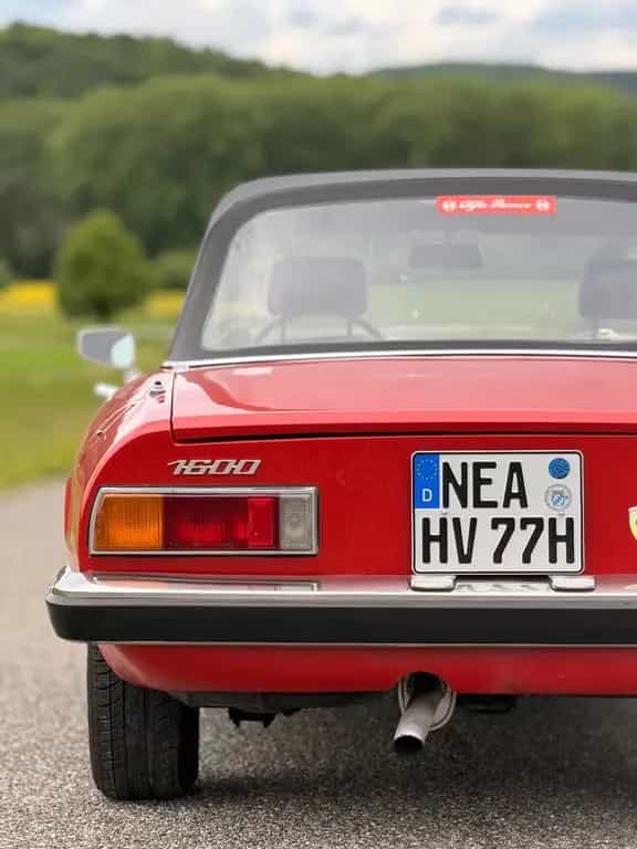 Alfa Romeo Spider Junior 1600 Fastback/H-Kennzeichen/Servic 02/1977-photo-15