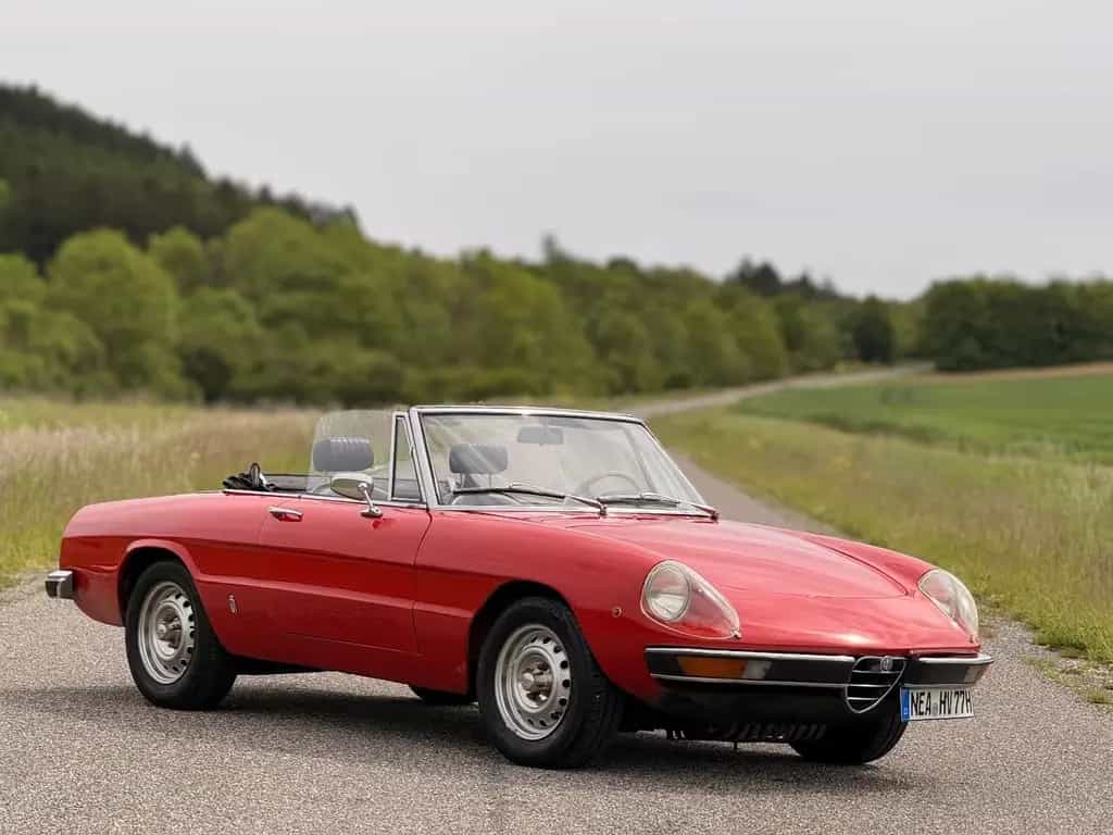 Alfa Romeo Spider Junior 1600 Fastback/H-Kennzeichen/Servic 02/1977-photo-3