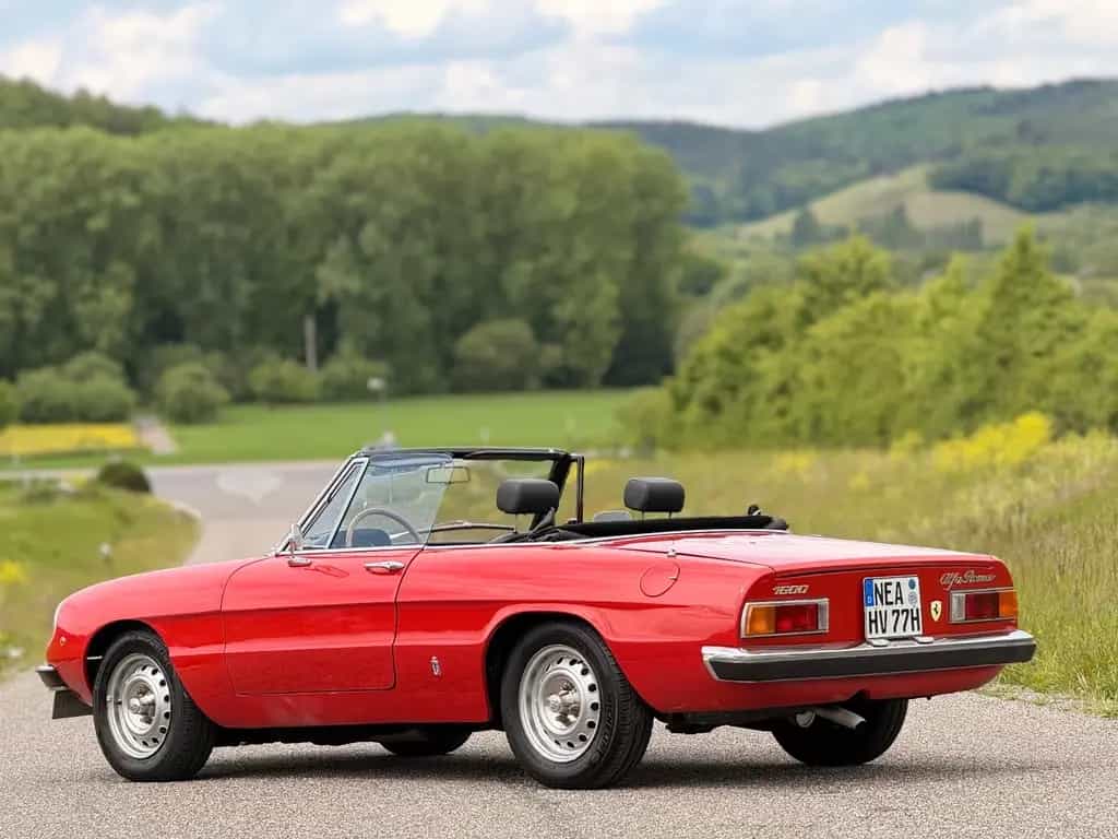 Alfa Romeo Spider Junior 1600 Fastback/H-Kennzeichen/Servic 02/1977-photo-4