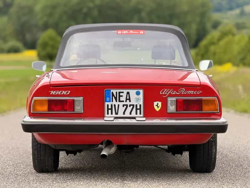 Alfa Romeo Spider Junior 1600 Fastback/H-Kennzeichen/Servic 02/1977-photo-5