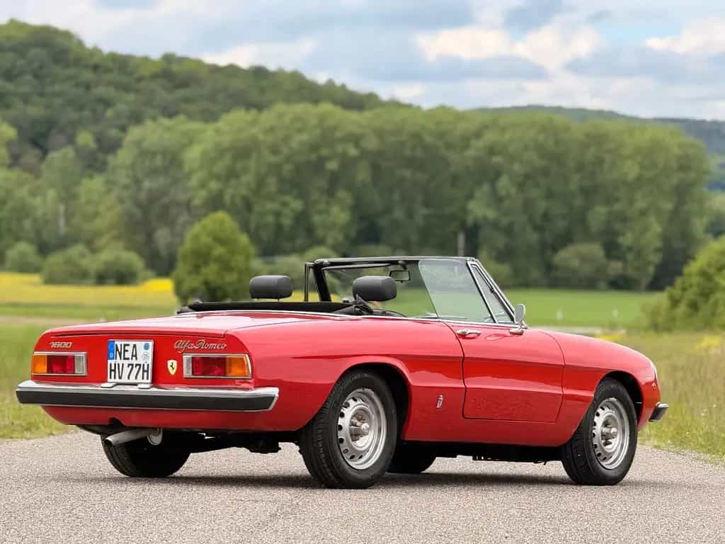 Alfa Romeo Spider Junior 1600 Fastback/H-Kennzeichen/Servic 02/1977-photo-6