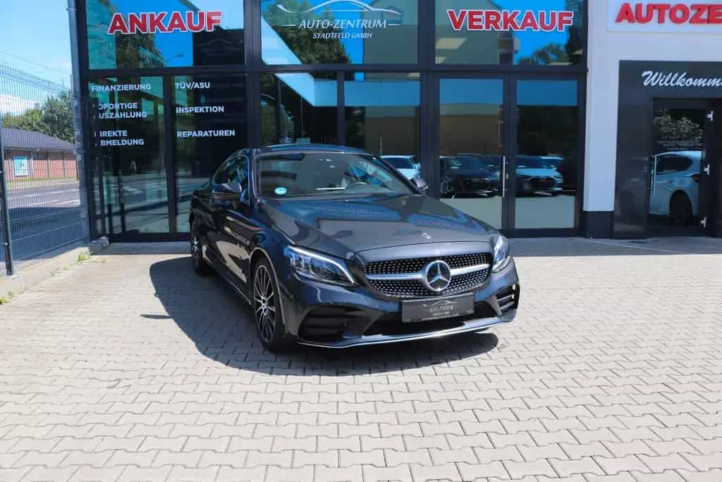 Mercedes-Benz C 200 Coupe 4Matic AMG Navi Kamera SHZ Alcantara 09/2018-photo-0