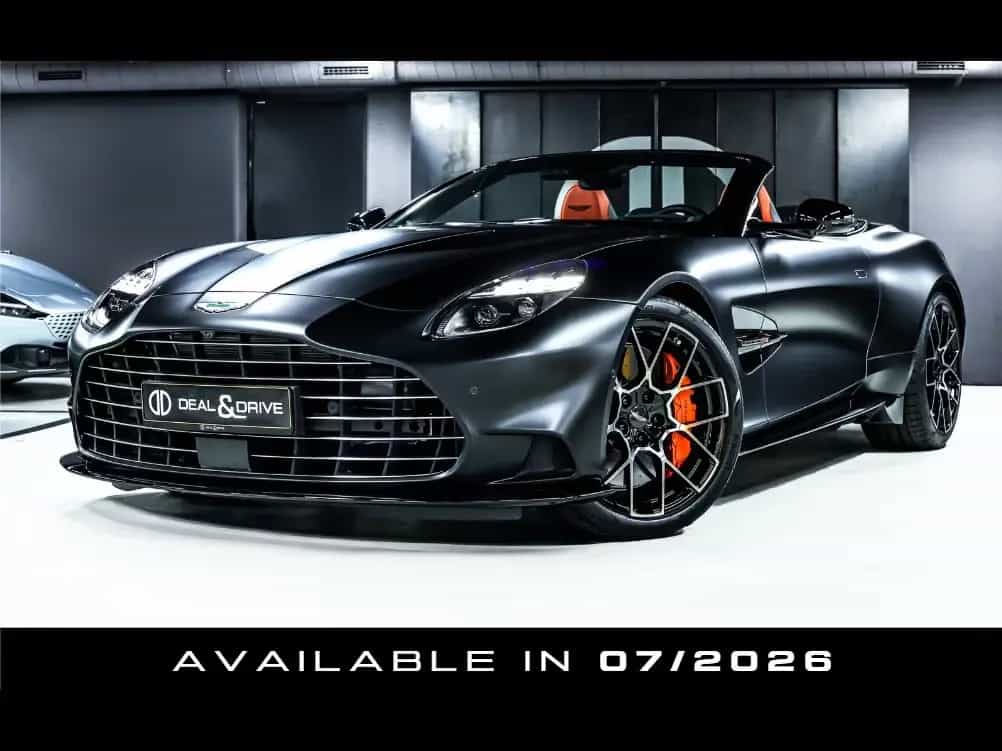 Aston Martin Vanquish III VOLANTE V12°XPEL STEALTH°CARBON°B&W 10/2025-photo-0