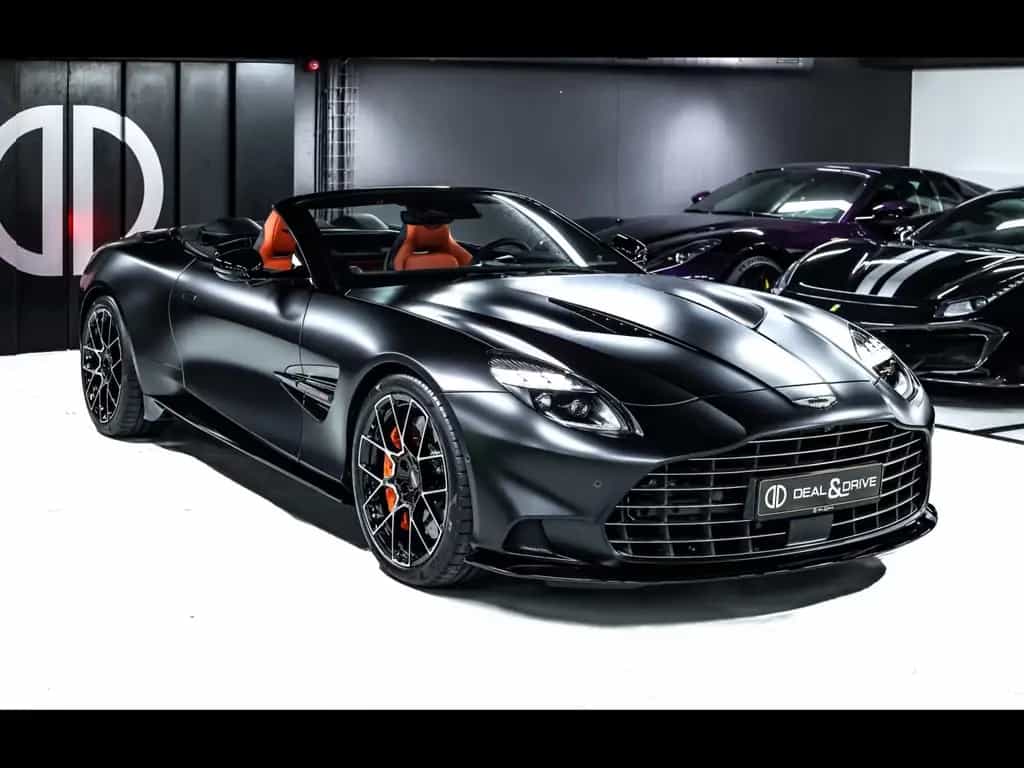 Aston Martin Vanquish III VOLANTE V12°XPEL STEALTH°CARBON°B&W 10/2025-photo-5