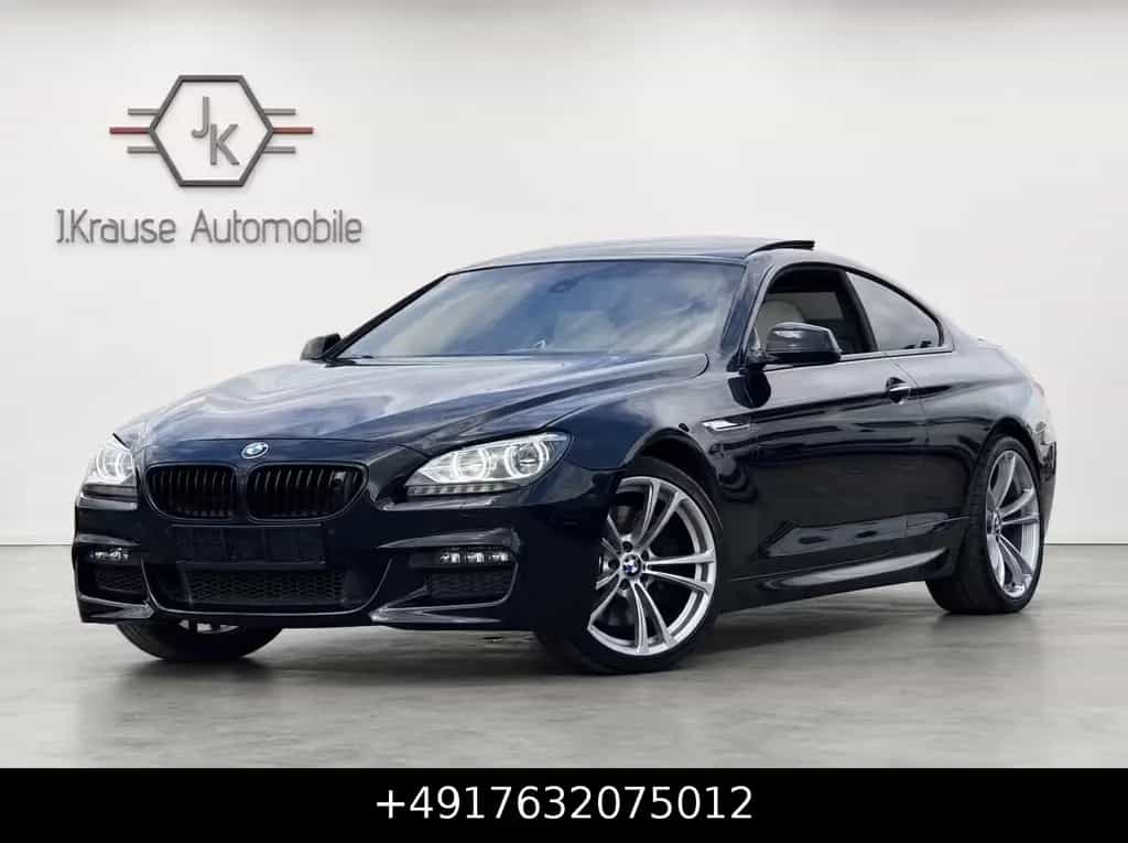 BMW 650 i Coupe F13 M-Sportpaket LED Pano Kam Tüv Neu 11/2011-photo-0