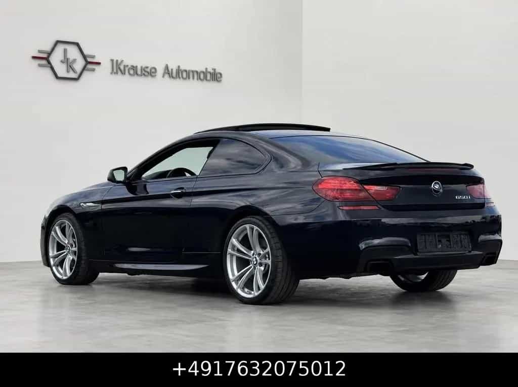 BMW 650 i Coupe F13 M-Sportpaket LED Pano Kam Tüv Neu 11/2011-photo-11