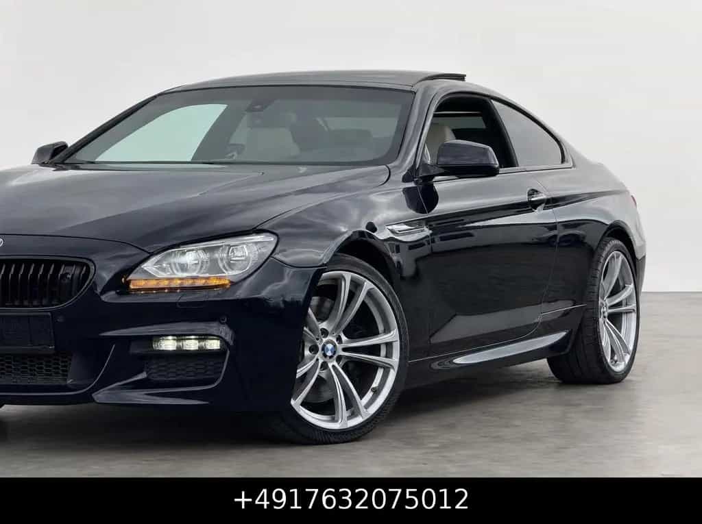 BMW 650 i Coupe F13 M-Sportpaket LED Pano Kam Tüv Neu 11/2011-photo-14