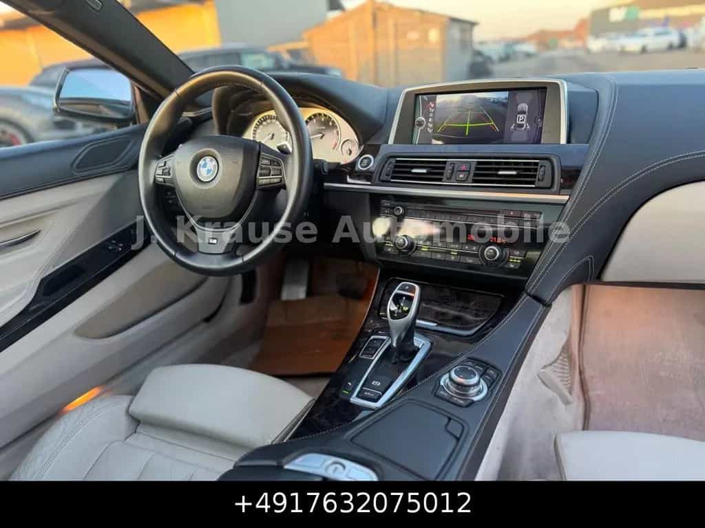 BMW 650 i Coupe F13 M-Sportpaket LED Pano Kam Tüv Neu 11/2011-photo-15