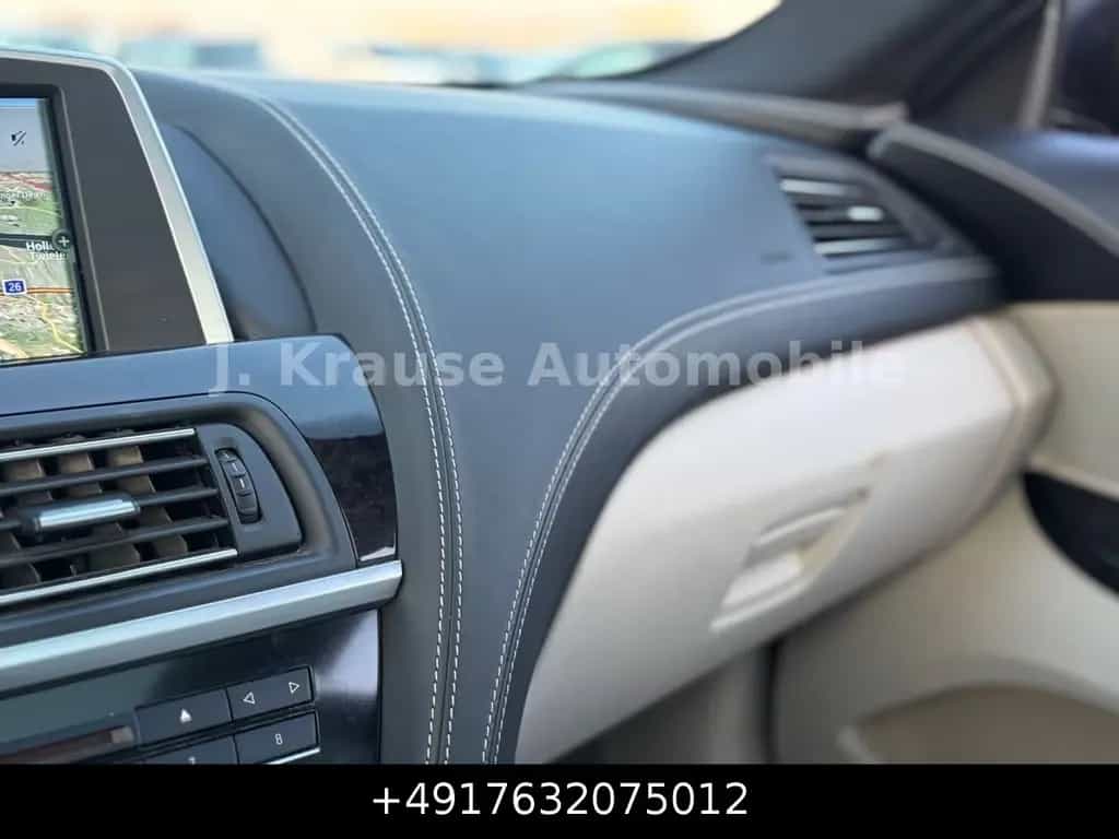 BMW 650 i Coupe F13 M-Sportpaket LED Pano Kam Tüv Neu 11/2011-photo-40