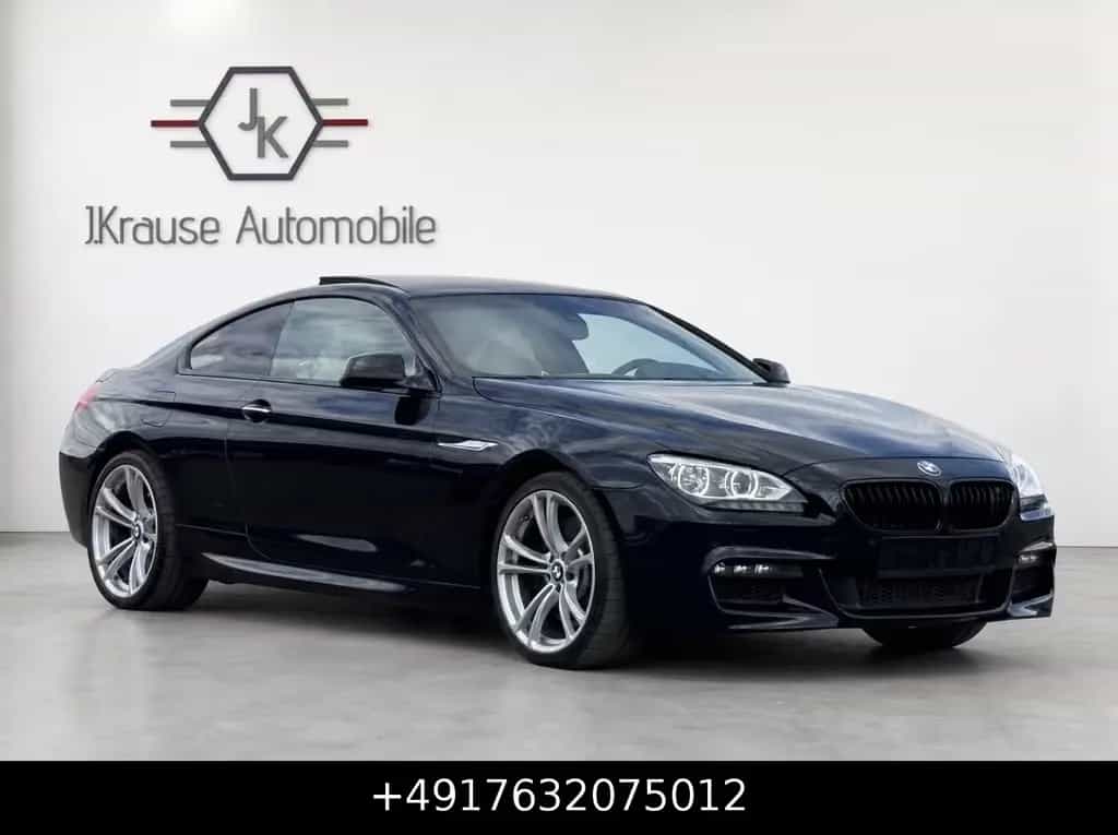 BMW 650 i Coupe F13 M-Sportpaket LED Pano Kam Tüv Neu 11/2011-photo-7