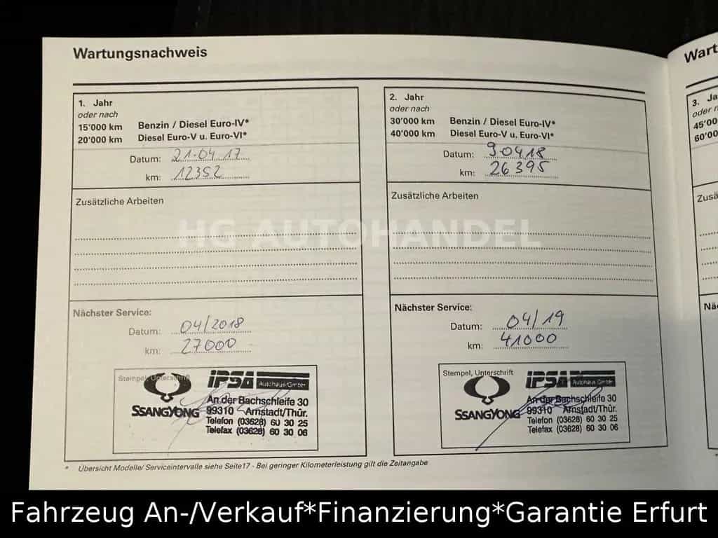 Ssangyong Tivoli 1.6 Scheckheft Kamera Navi 04/2016-photo-29