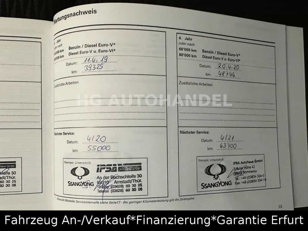 Ssangyong Tivoli 1.6 Scheckheft Kamera Navi 04/2016-photo-30