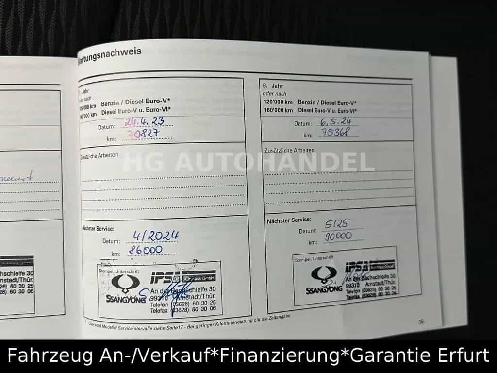 Ssangyong Tivoli 1.6 Scheckheft Kamera Navi 04/2016-photo-32