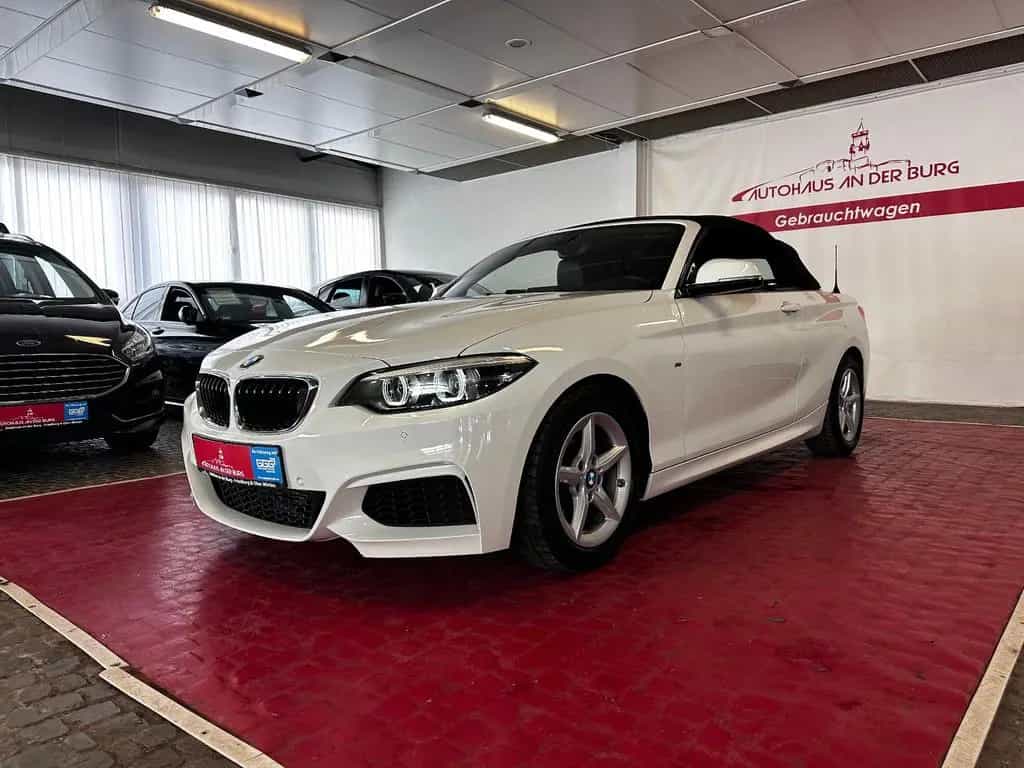 BMW 218 i Cabrio M Sport//Keyless//LED//Navi/1.Hand 11/2018-photo-2