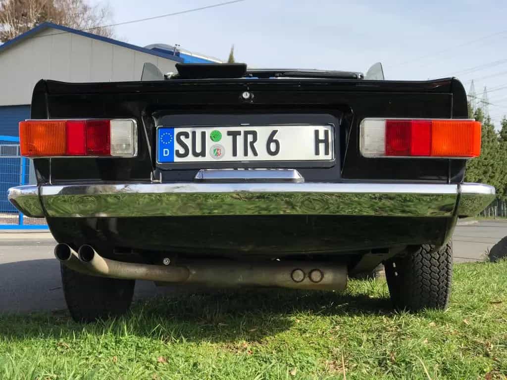 Triumph TR6 1970 PI (Kein Vergaser) 09/1970-photo-7