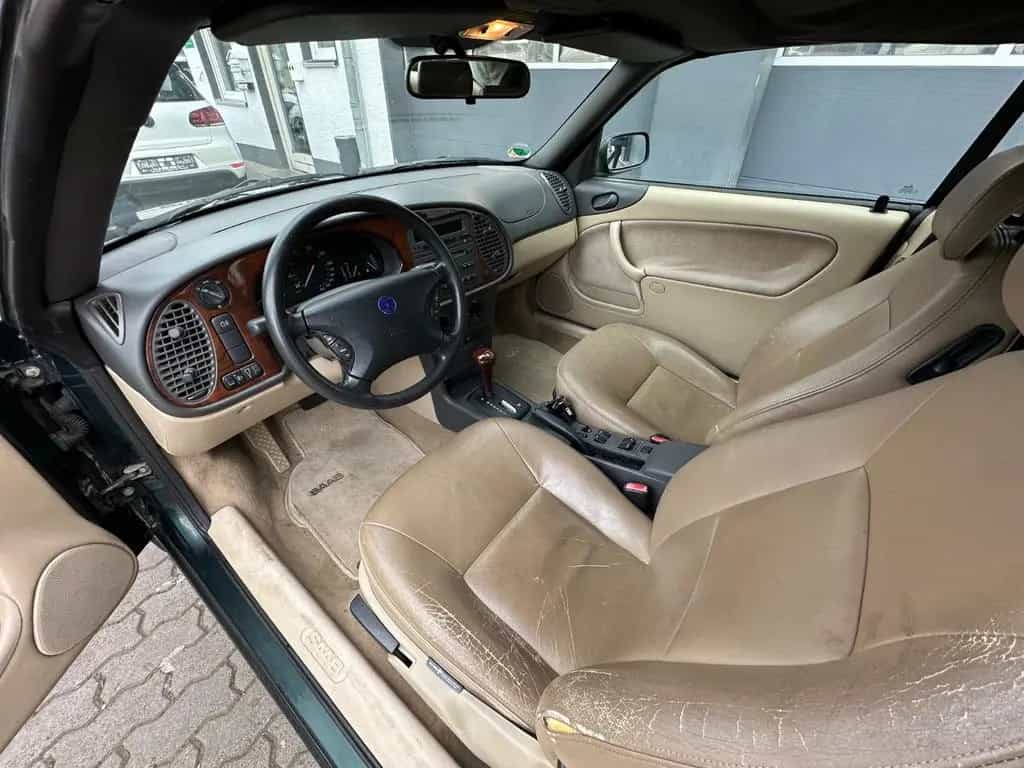 Saab 9-3 2.0t Ecopower S Cabriolet 1.HAND HU/AU NEU 03/2001-photo-7