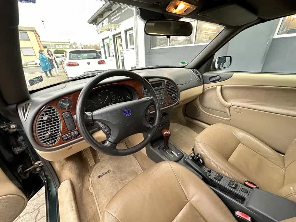 Saab 9-3 2.0t Ecopower S Cabriolet 1.HAND HU/AU NEU 03/2001-photo-8