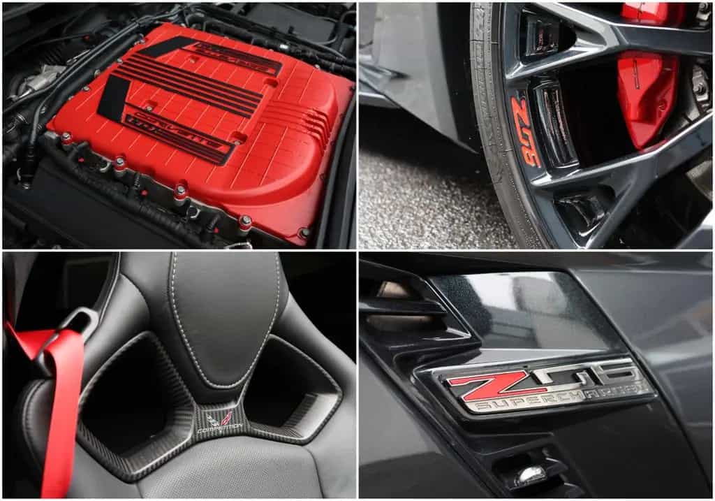 Corvette Z06 6.2 V8 Targa/Head-up/BOSE/360°/SHZ/SBL/R19 07/2019-photo-14