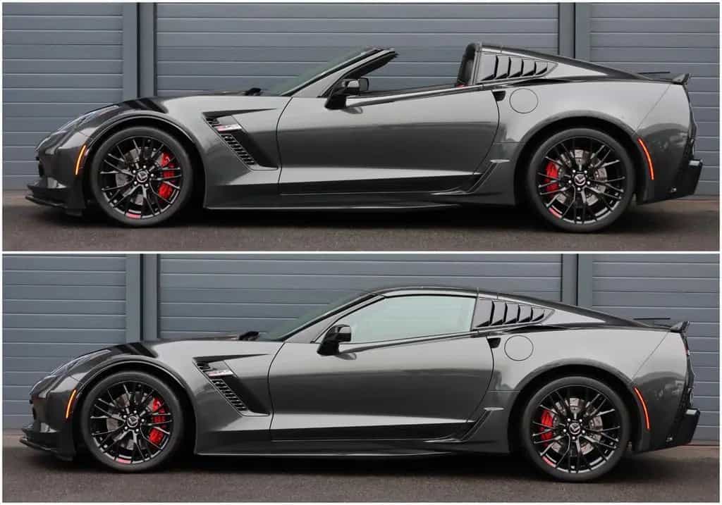 Corvette Z06 6.2 V8 Targa/Head-up/BOSE/360°/SHZ/SBL/R19 07/2019-photo-3