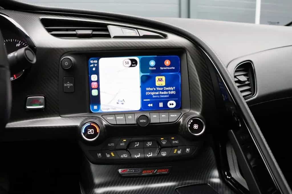 Corvette Z06 6.2 V8 Targa/Head-up/BOSE/360°/SHZ/SBL/R19 07/2019-photo-31