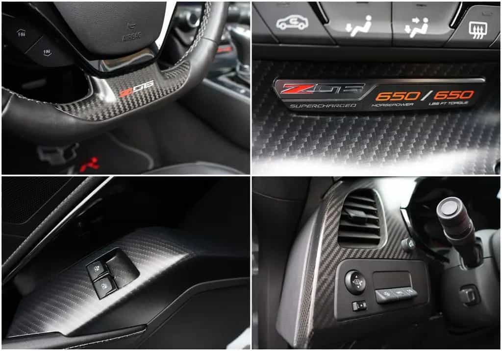 Corvette Z06 6.2 V8 Targa/Head-up/BOSE/360°/SHZ/SBL/R19 07/2019-photo-37