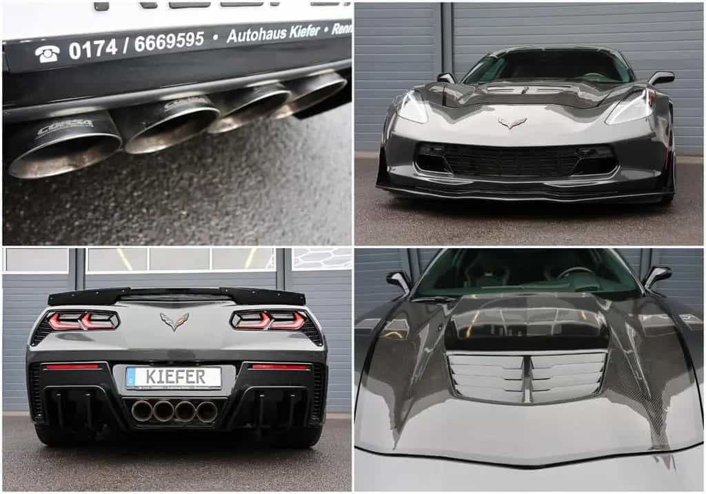 Corvette Z06 6.2 V8 Targa/Head-up/BOSE/360°/SHZ/SBL/R19 07/2019-photo-8