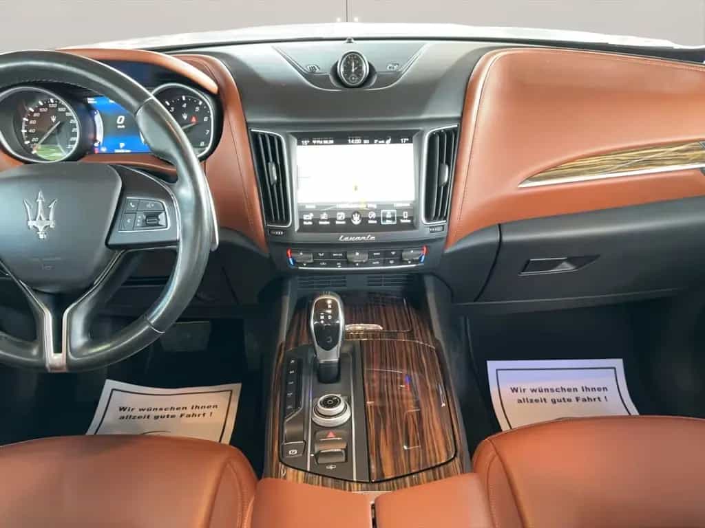 Maserati Levante S 3.0 / MEMORY / LED / PANORAMA / COGNAC 07/2016-photo-16