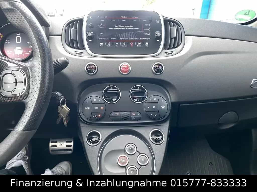 Abarth 595 Competizione Automatik Xenon Leder Schiebeda 07/2017-photo-14