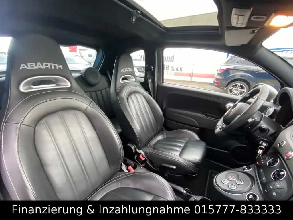 Abarth 595 Competizione Automatik Xenon Leder Schiebeda 07/2017-photo-7