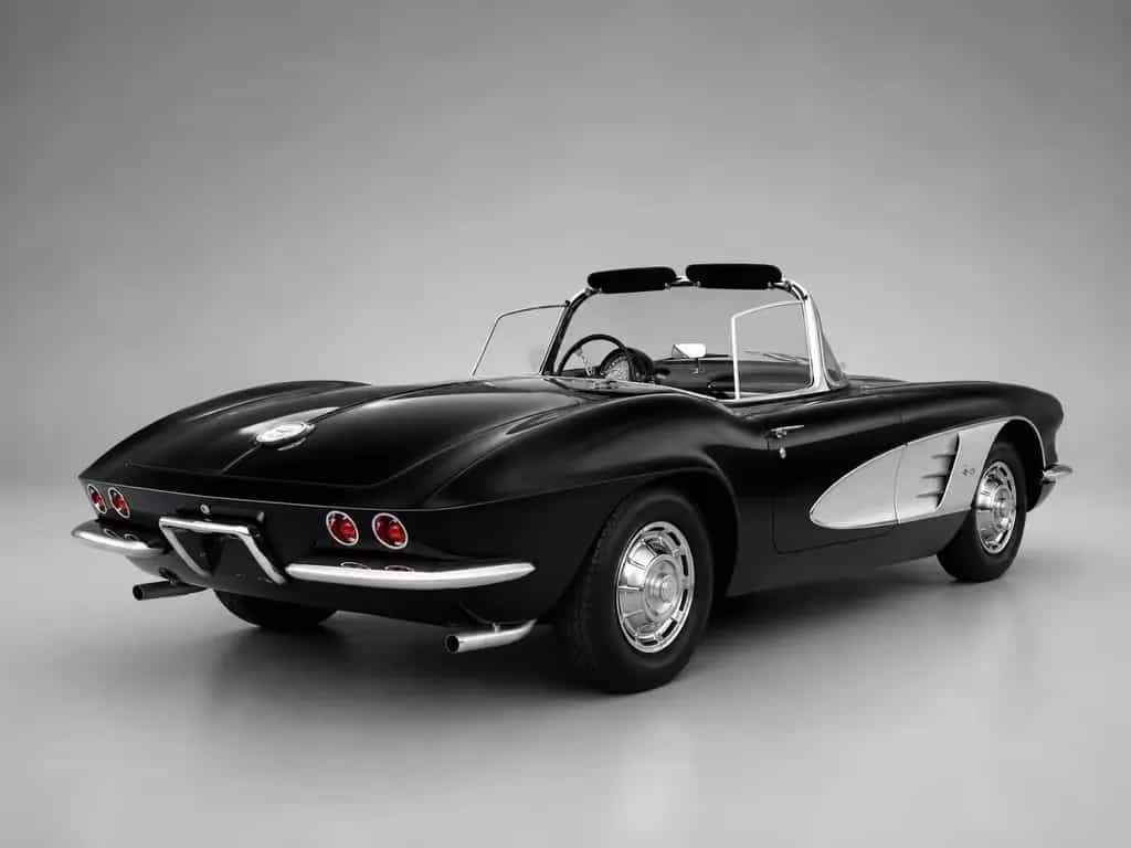 Corvette C1 1961  Dokumentierte Historie seit 68 07/1961-photo-5