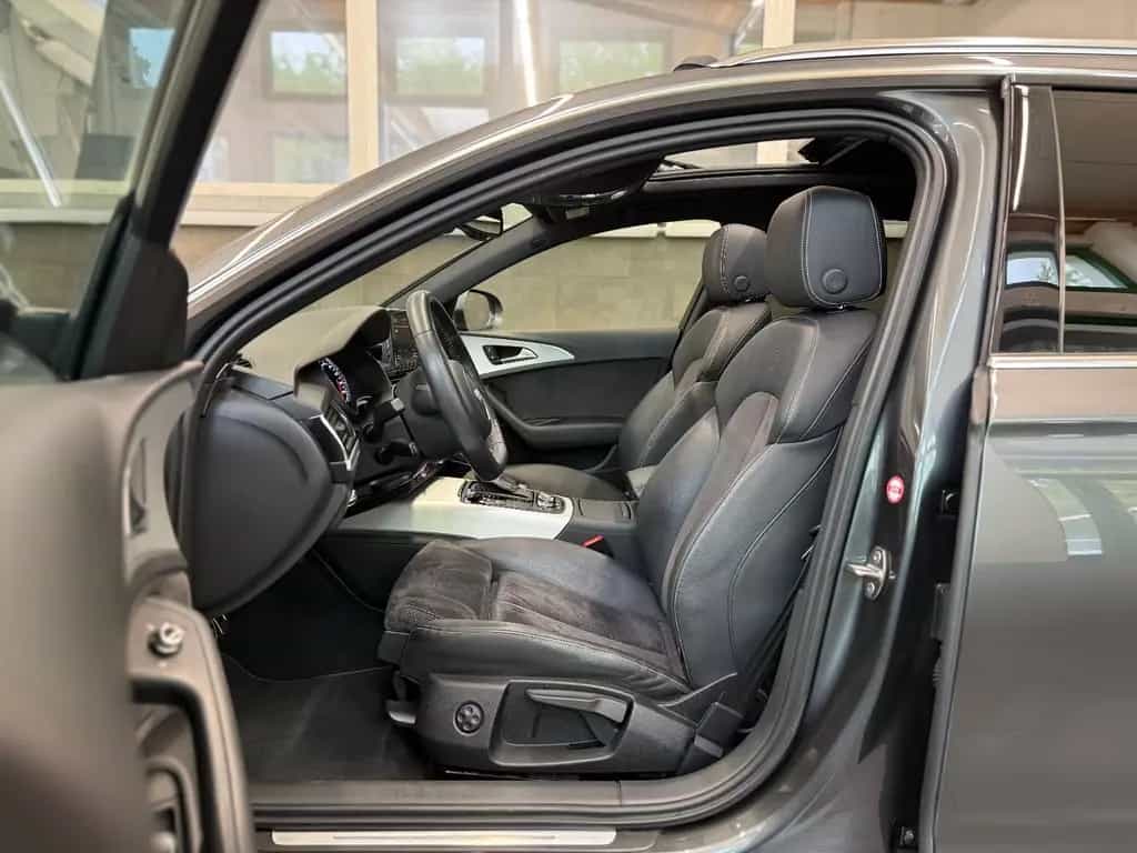 Audi A6 5 J. Garantie PANO AHK LED NAVI LEDER KEYL. 04/2018-photo-1
