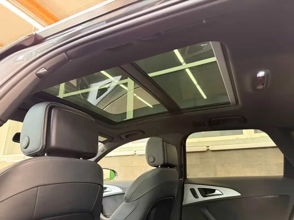 Audi A6 5 J. Garantie PANO AHK LED NAVI LEDER KEYL. 04/2018-photo-14