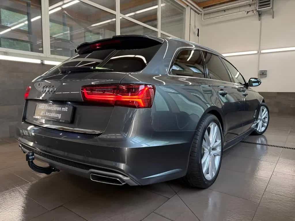 Audi A6 5 J. Garantie PANO AHK LED NAVI LEDER KEYL. 04/2018-photo-19