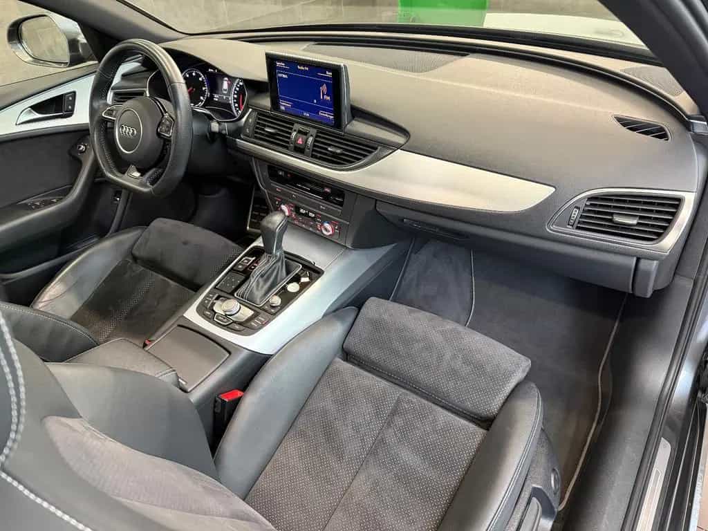 Audi A6 5 J. Garantie PANO AHK LED NAVI LEDER KEYL. 04/2018-photo-26