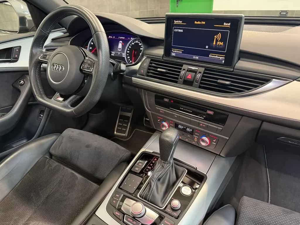 Audi A6 5 J. Garantie PANO AHK LED NAVI LEDER KEYL. 04/2018-photo-27