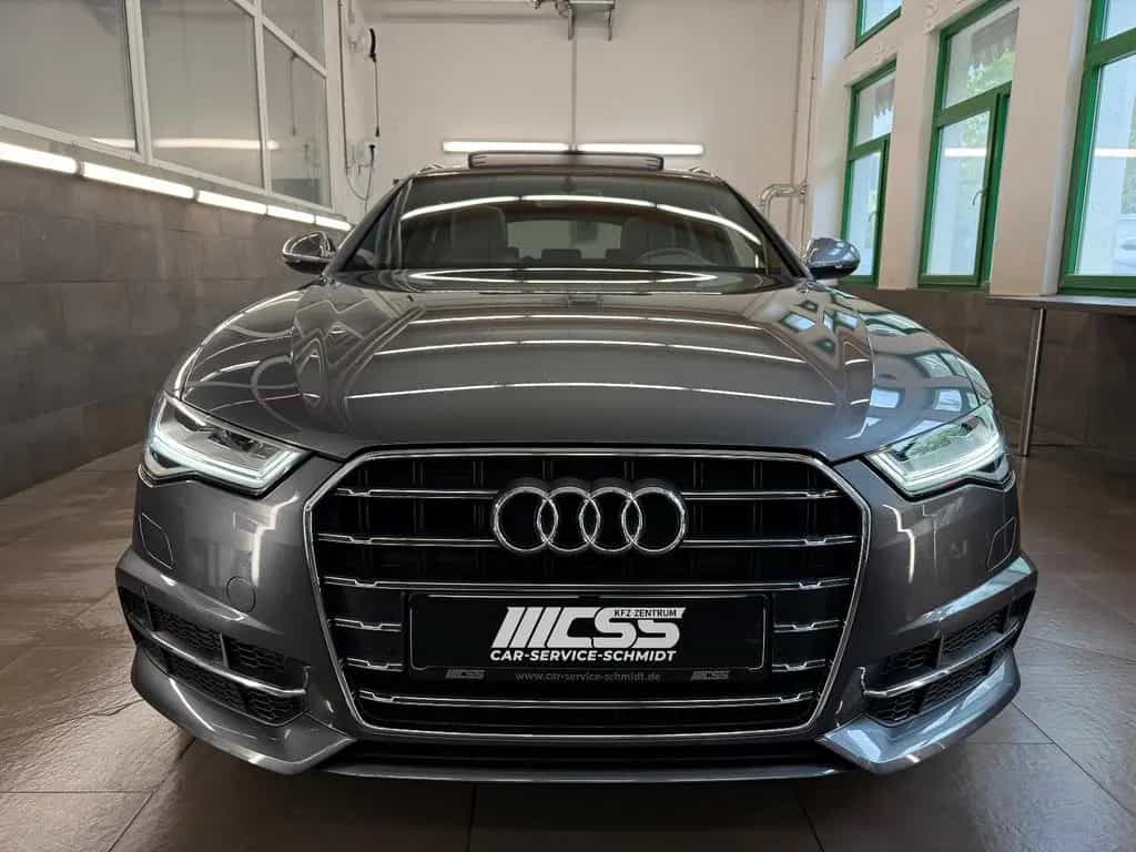 Audi A6 5 J. Garantie PANO AHK LED NAVI LEDER KEYL. 04/2018-photo-28
