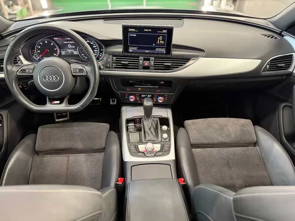 Audi A6 5 J. Garantie PANO AHK LED NAVI LEDER KEYL. 04/2018-photo-4