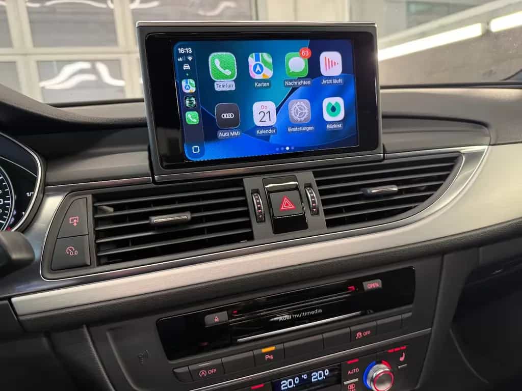 Audi A6 5 J. Garantie PANO AHK LED NAVI LEDER KEYL. 04/2018-photo-7