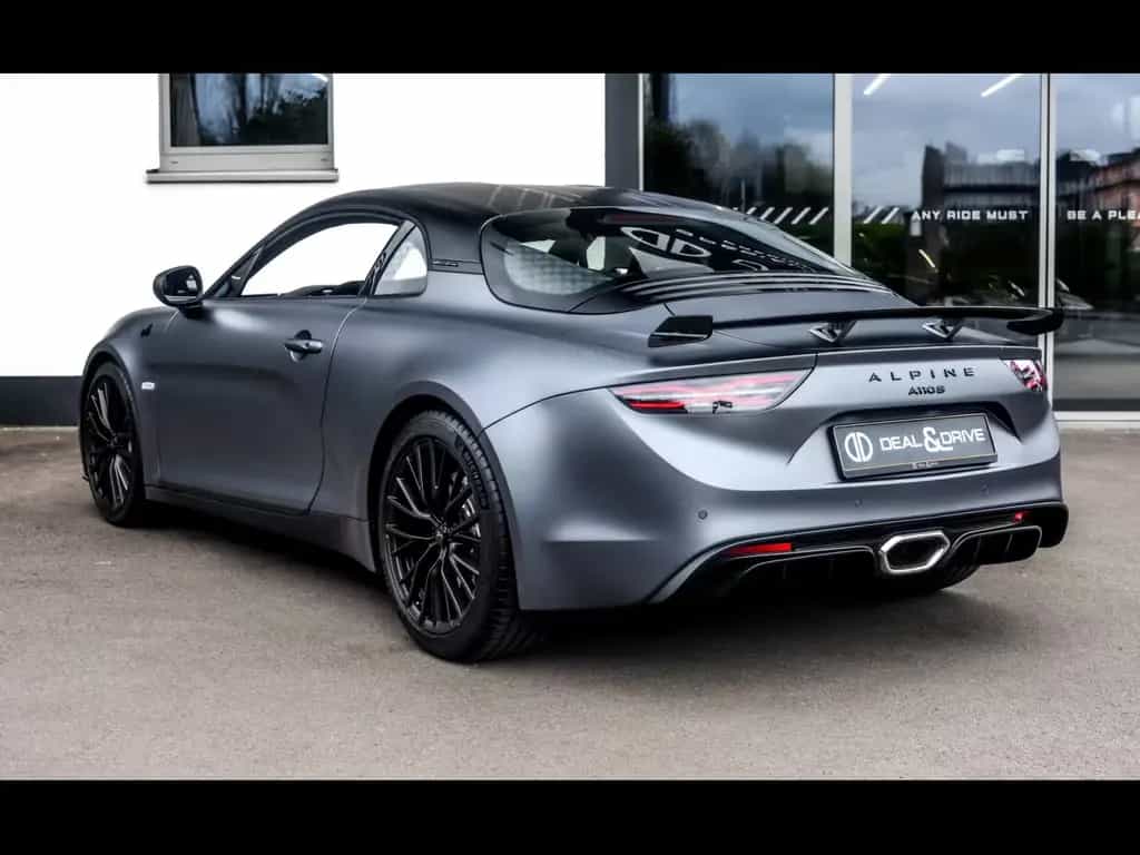 Alpine A110 S ENSTONE EDITION°1/300°GRIS TONNERRE°PPF 06/2024-photo-2