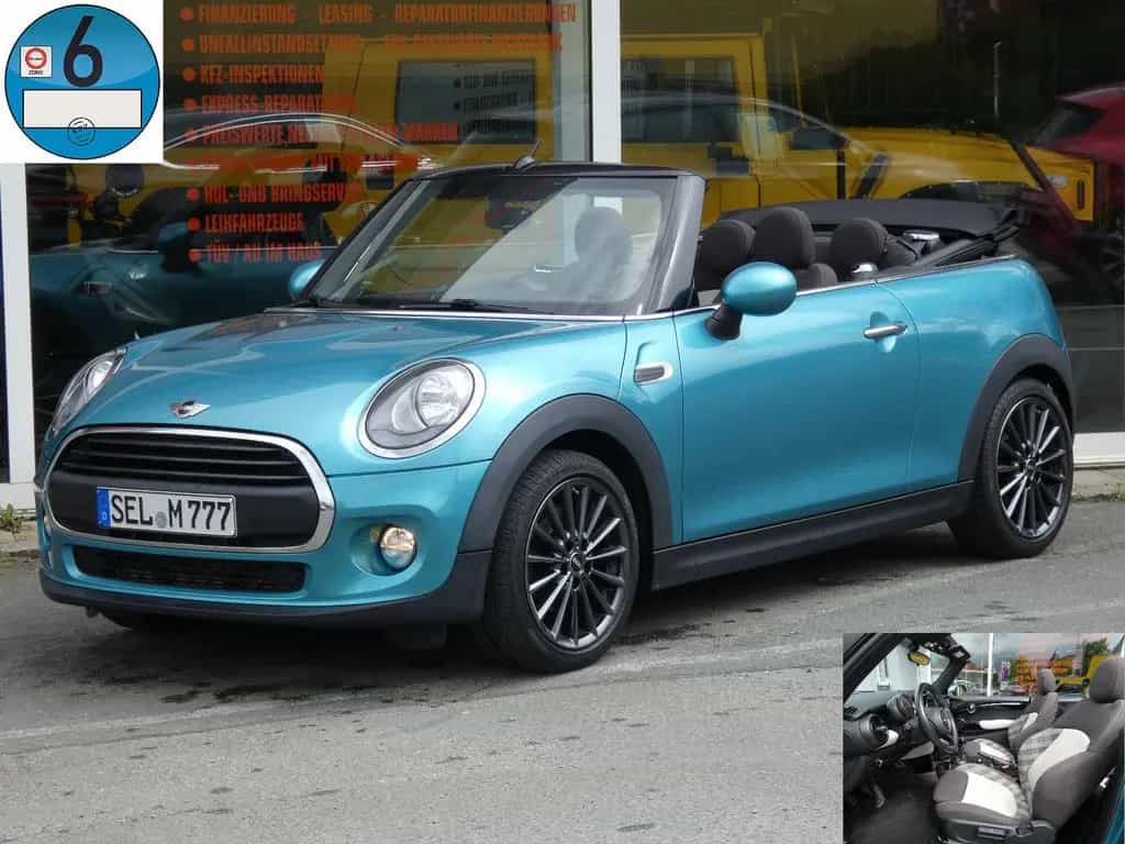 MINI ONE Cabrio Sportsitze Klima SHZ VISUAL +1. HAND! 07/2016-photo-0