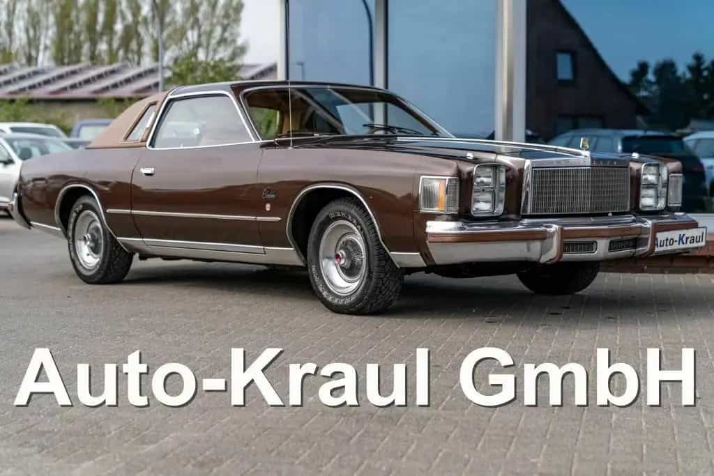 Chrysler Other Cordoba Coupe V8 5.2L two Door  Oldimer inclusiv 03/1978-photo-0