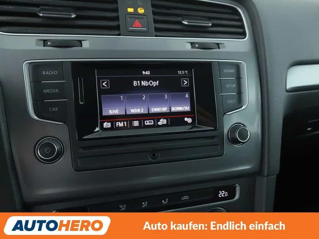 Volkswagen Golf VII 1.2 TSI Trendline BlueMotion Tech*AHK* 01/2016-photo-20