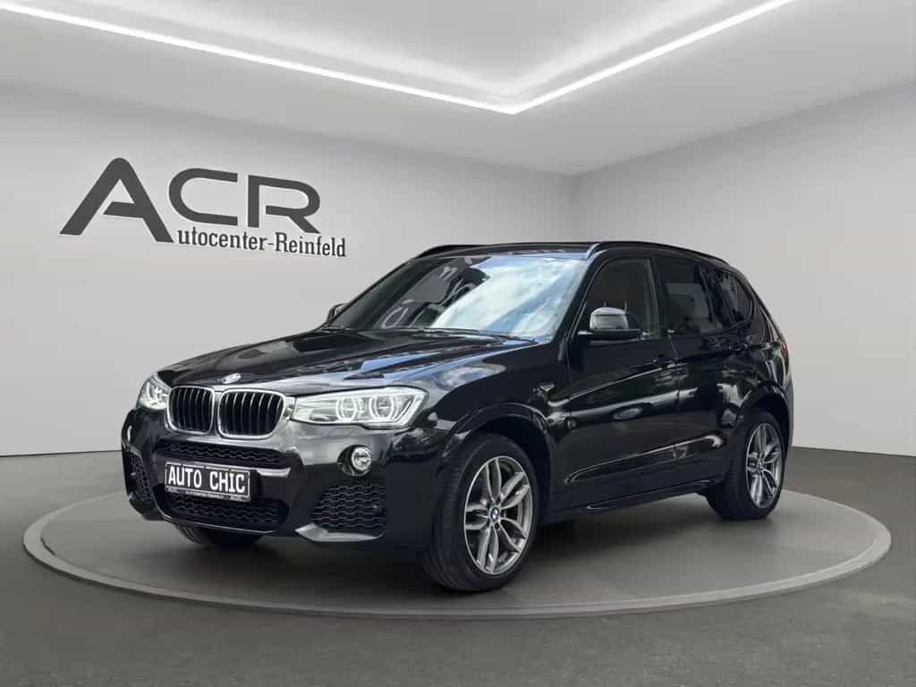 BMW X3 xDrive 20d M PAKET *HEAD UP*PANO*S-HEFT*AHK* 03/2017-photo-2