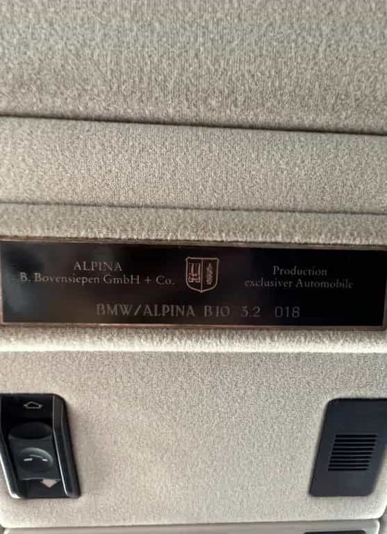 ALPINA B10 3,2 - 01/1998-photo-13