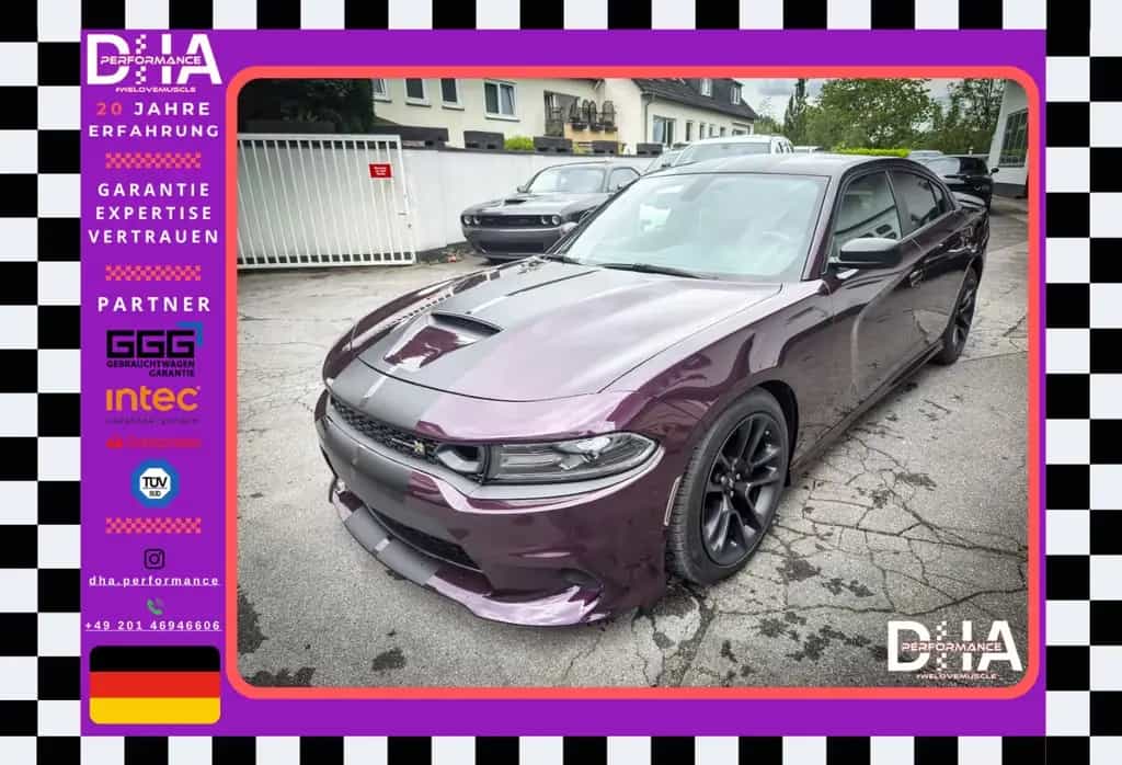 Dodge Charger 6.4 V8 SCAT PACK*BREMBO*LED*MEMORY*SZHZ 07/2022-photo-0