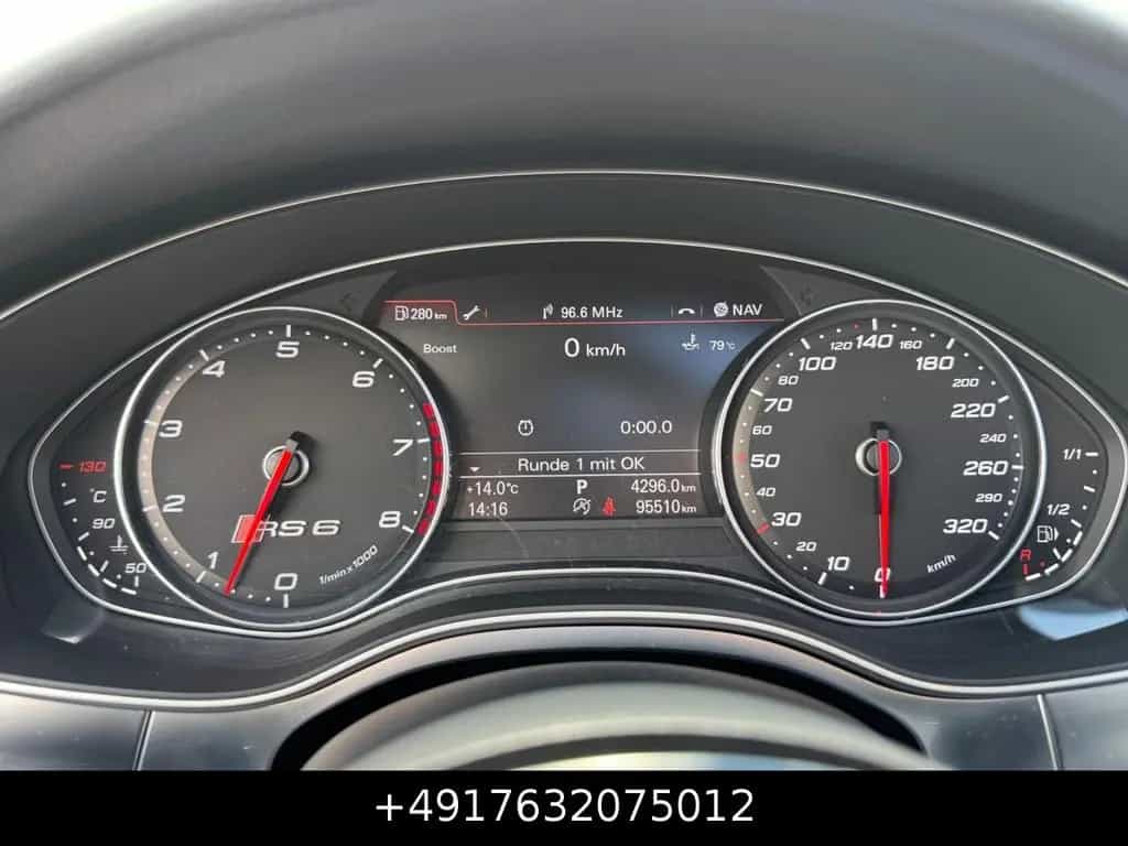 Audi RS6 Avant 4.0 TFSI Pano LED Keyl. 21Z 2.Hd 10/2013-photo-26